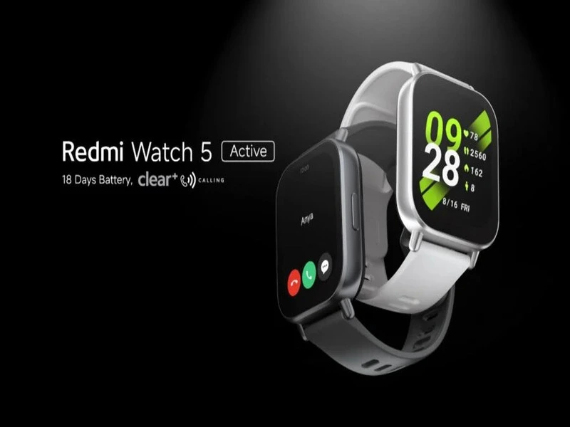 Xiaomi Upcoming Redmi Watch 5 Active 18-Day Battery Life